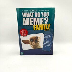 What Do You Meme? Family Edition Card Game Ages 8 + NEW